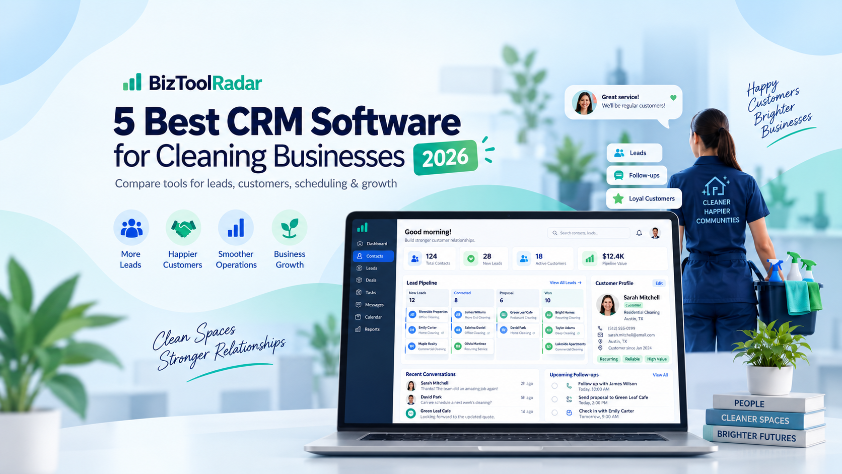 5 Best CRM Software for Cleaning Businesses in 2026